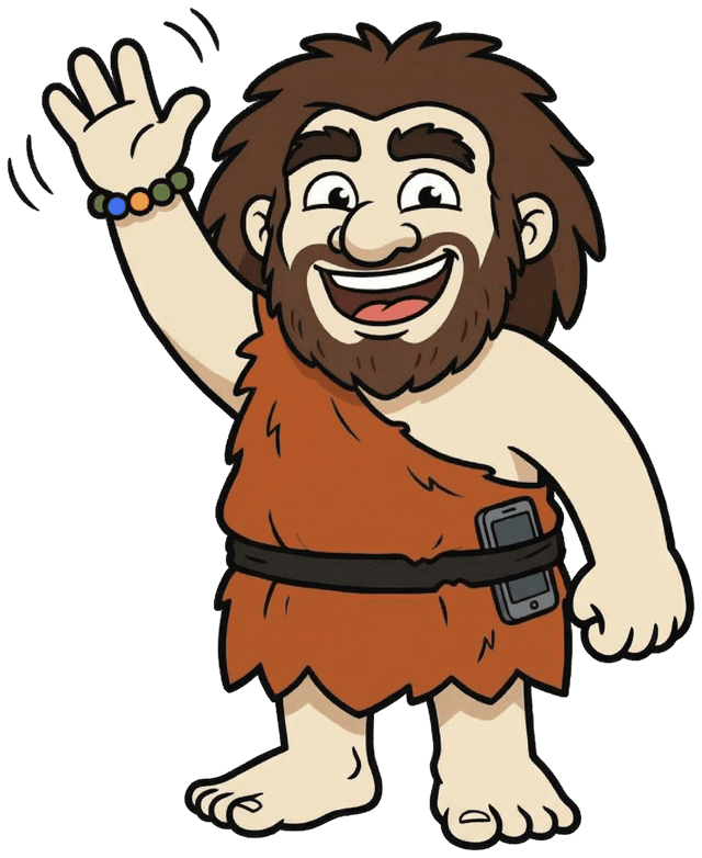 Grog dando high-five