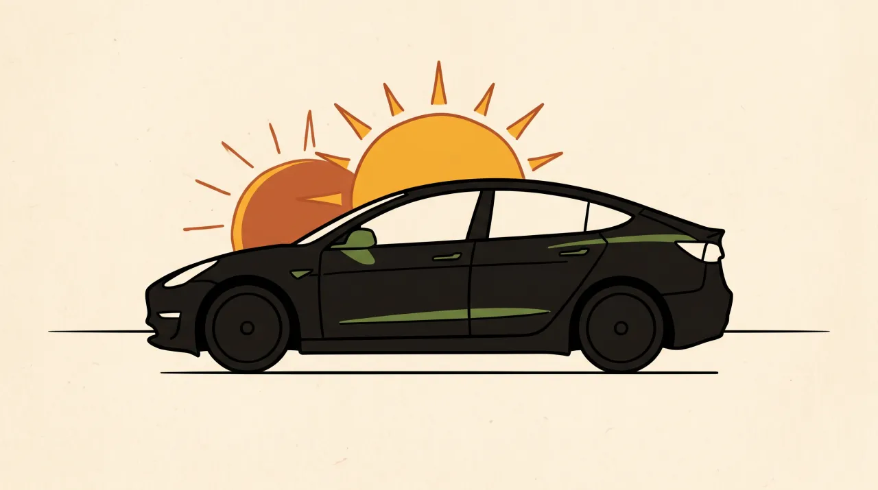 Captura do site Tesla Model S